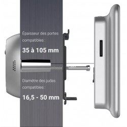 EZVIZ DP2C Caméra Oeil de porte Judas Numérique WIFI au Maroc