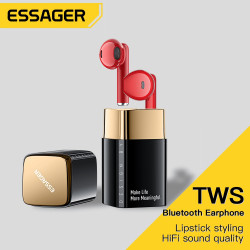 Essager Lipstick, Écouteurs Essager design rouge à lèvres - Prix Maroc