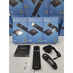 Senic SC-400 Tv Box Android 14 avec 1 Ans IP-TV 4K UHD gratuit au Maroc
