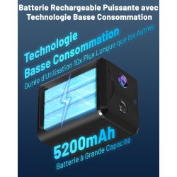 Mini camera 4G Solaire Full HD très longue autonomie au Maroc