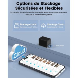 Mini camera 4G Solaire Full HD très longue autonomie au Maroc