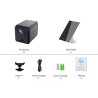 Mini camera 4G Solaire Full HD très longue autonomie - vision nocturne avec Panneaux Solaire