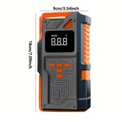 Démarreur de voiture portable 5-en-1 1200A et Gonfleur au Maroc