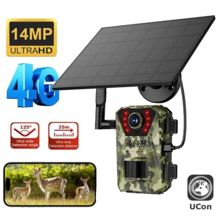 Caméra de Chasse 4G Solaire | Vision Nocturne et Détection Prix Maroc