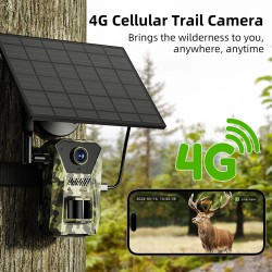 Caméra de Chasse 4G Solaire | Vision Nocturne et Détection Prix Maroc