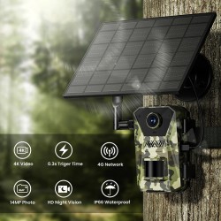 Caméra de Chasse 4G Solaire | Vision Nocturne et Détection Prix Maroc