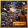 Camera 4G Solaire 20 MP 4 Objectifs avec Zoom Optique X18 - au Maroc