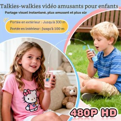 Talkie Walkie pour Enfants avec Caméra Vidéo HD au Maroc