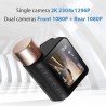 Caméra de voiture Dash Cam 2K QUAD HD avec caméras avant Wi-Fi - Maroc