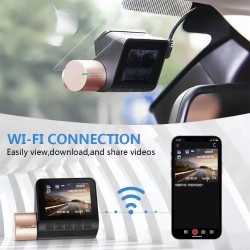 Caméra de voiture Dash Cam 2K QUAD HD avec caméras avant Wi-Fi - Maroc