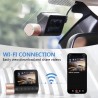 Caméra de voiture Dash Cam 2K QUAD HD avec caméras avant Wi-Fi - Maroc