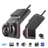 Caméra de voiture Dash Cam 4G LTE double Lentilles + suivi GPS - Maroc