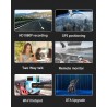 Caméra de voiture Dash Cam 2K QUAD HD avec caméras avant Wi-Fi - Maroc