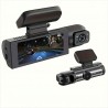 Camera de voiture Dash cam SUPER HD 1296P dual Lens Avant et intérieur
