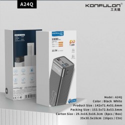 Power Bank Konfulon 50000mAh Fast Charge 22.5W au Maroc