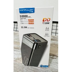 Power Bank Konfulon 50000mAh Fast Charge 22.5W au Maroc