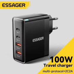 Essager Chargeur Fast 100W USB Type-C PD Rapide 4.0 au Maroc