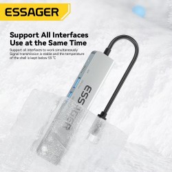 Essager Hub USB C Adapteur 7-en-1 au Maroc
