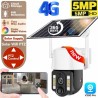Caméra solaire 4G SIM 5MP zoom X10 FULL HD 1080P au Maroc
