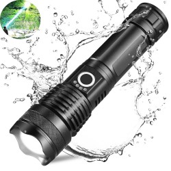 TORCHE LED P50 90000 lumens - torche étanche Puissante au Maroc