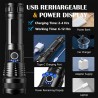 TORCHE LED P50 90000 lumens - torche étanche Puissante au Maroc