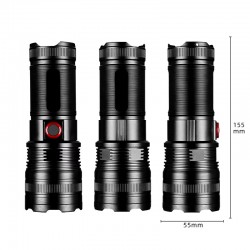 TORCHE LED tactique 2000m, Lampe de poche LED puissante au Maroc