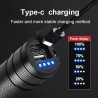 TORCHE LED tactique 2000m, Lampe de poche LED puissante à longue portée