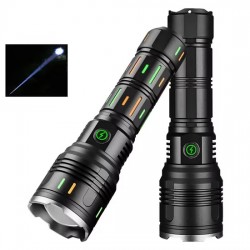 Torche LED Ultra Puissante, YM-G66Y Lampe de poche LED Télescopique au Maroc