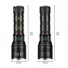 Torche LED Ultra Puissante, YM-G66Y Lampe de poche LED Télescopique au Maroc