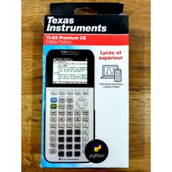 Calculatrice Texas Instruments TI-83 Édition python Prix Maroc