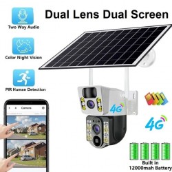Camera solaire 4G - double Lens 10 MP - au Maroc