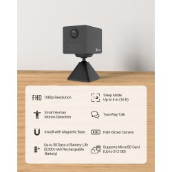 Mini Caméra EZVIZ CB2 IP Wi-Fi Batterie Longue durée 50jrs au Maroc