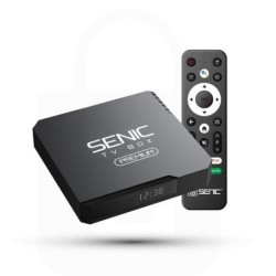 Senic SC-300 Tv Box Android avec 1 Ans IP-TV 4K UHD gratuit au Maroc