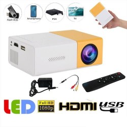 Mini Projecteur Portable YG300 LED Audio HDMI USB Prix Maroc