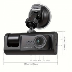 Camera de voiture, Dashcam Avant, intérieur et arrière au Maroc
