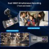 Camera de voiture, Dashcam Avant, intérieur et arrière au Maroc