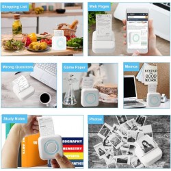 Mini imprimante Thermique Portable sans Fil Bluetooth au Maroc