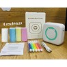 Mini imprimante Thermique Portable sans Fil Bluetooth au Maroc
