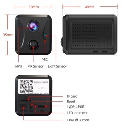 Mini camera 4G Solaire Full HD très longue autonomie au Maroc