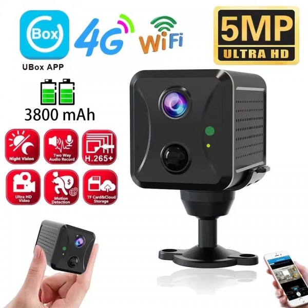 Mini camera 4G Solaire Full HD très longue autonomie au Maroc