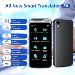 VORMOR Z6 - Traducteur AI vocal portable en temps réel Prix Maroc