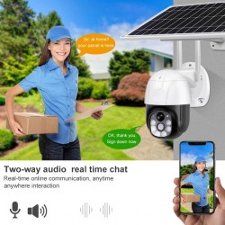 Caméra de Surveillance Solaire 4G LTE FULL HD 1080P 5 MP - Prix Maroc