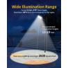 Lampadaire solaire extérieur 1200W - 240000 Lumens - Prix Maroc