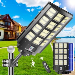 Lampadaire solaire extérieur 1200W - 240000 Lumens - Prix Maroc