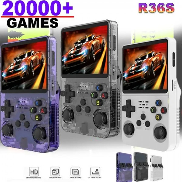 Mini Console de Jeux Rétro R36S