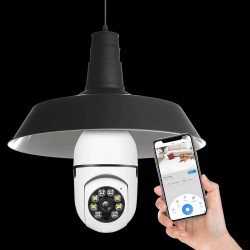Ampoule Camera IP-WIFI FULL HD 1080P - 2 MP - V380 Pro - Prix Maroc