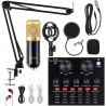 Microphone Studio BM800 avec carte son V8 Prix Maroc