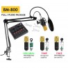 Microphone Studio BM800 avec carte son V8 Prix Maroc