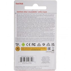 Carte Mémoire SanDisk 256 GB 100MBS | Maroc