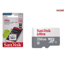 Carte Mémoire SanDisk 256 GB 100MBS | Maroc